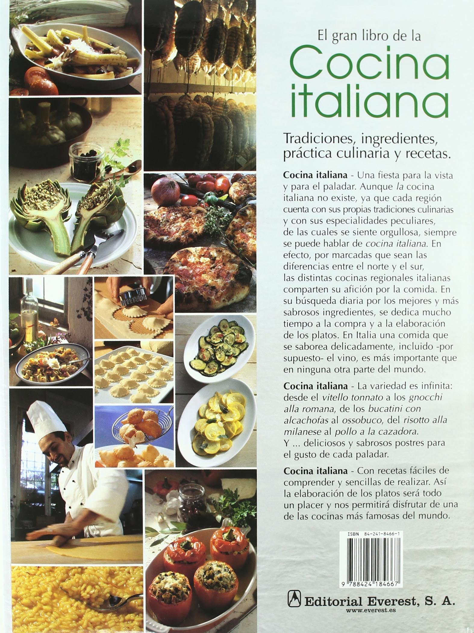 El Gran Libro de la Cocina Italiana (Gran gourmet)