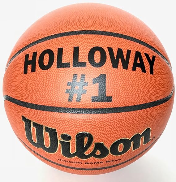 WILSON Customized Personalized Evolution Basketball Indoor Game Ball | Custom Basketball with Your Name or Text, Great Gift for Coaches, Players, and Teams in Multiple Sizes