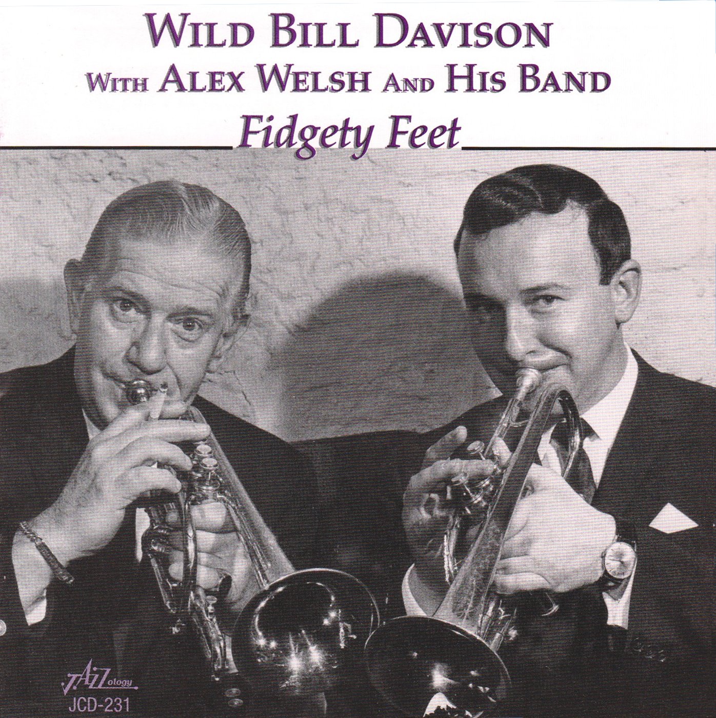 Wild Bill Davison with Alex Welsh and His Band - Fidgety Feet - CD Album - NEW