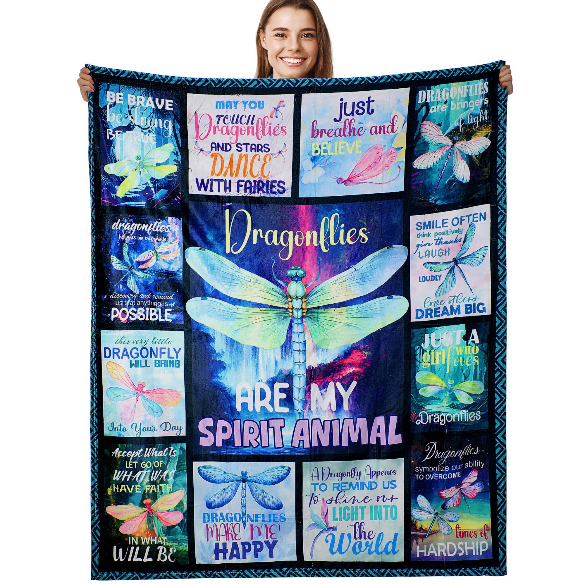 Dragon Lily Noir Ultra-Soft Micro Fleece Blanket 50