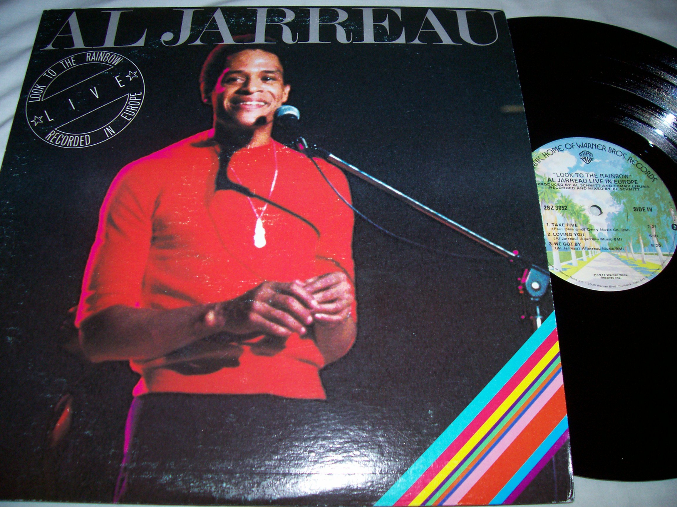 AL JARREAU-LOOK TO THE RAINBOW-RECORDED IN EUROPE-2 RECORD SET