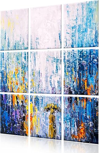 Miniatura 16 de Paquete de 6 paneles de pared acústicos artísticos decorativos, mejor tratamiento acústico que la espuma, paneles de pared de alta calidad para