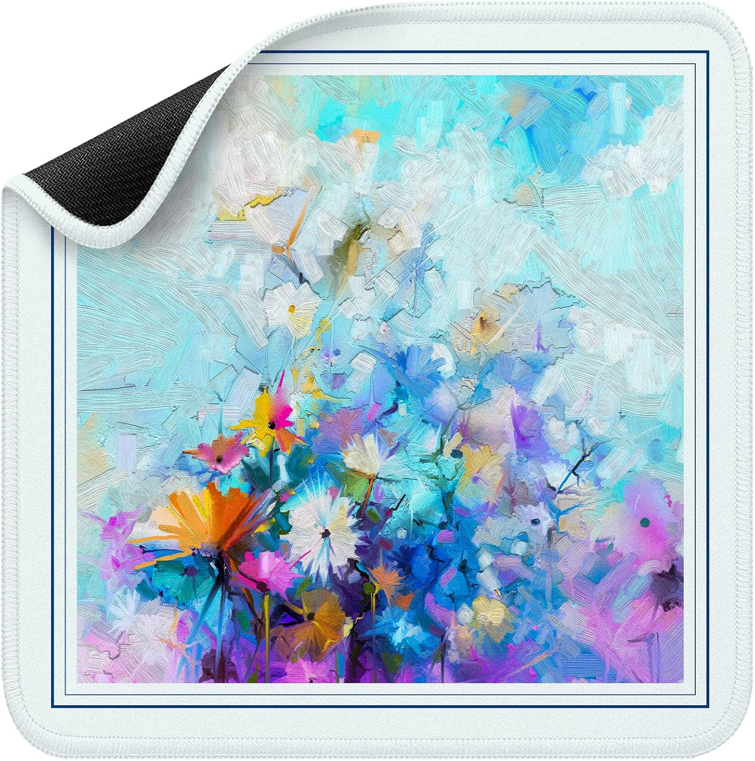 Mahjong Mat for Table - Durable Mahjong Table Cover with Unique Design, Premium Mahjong Accessories, Perfect Mahjong Gifts for Women, Game Mat for Mahjong and Board Game Enthusiasts (Vivid Aura)