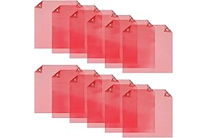 Heavy-Duty 12-Pack Red Warning Flags for Truck Loads