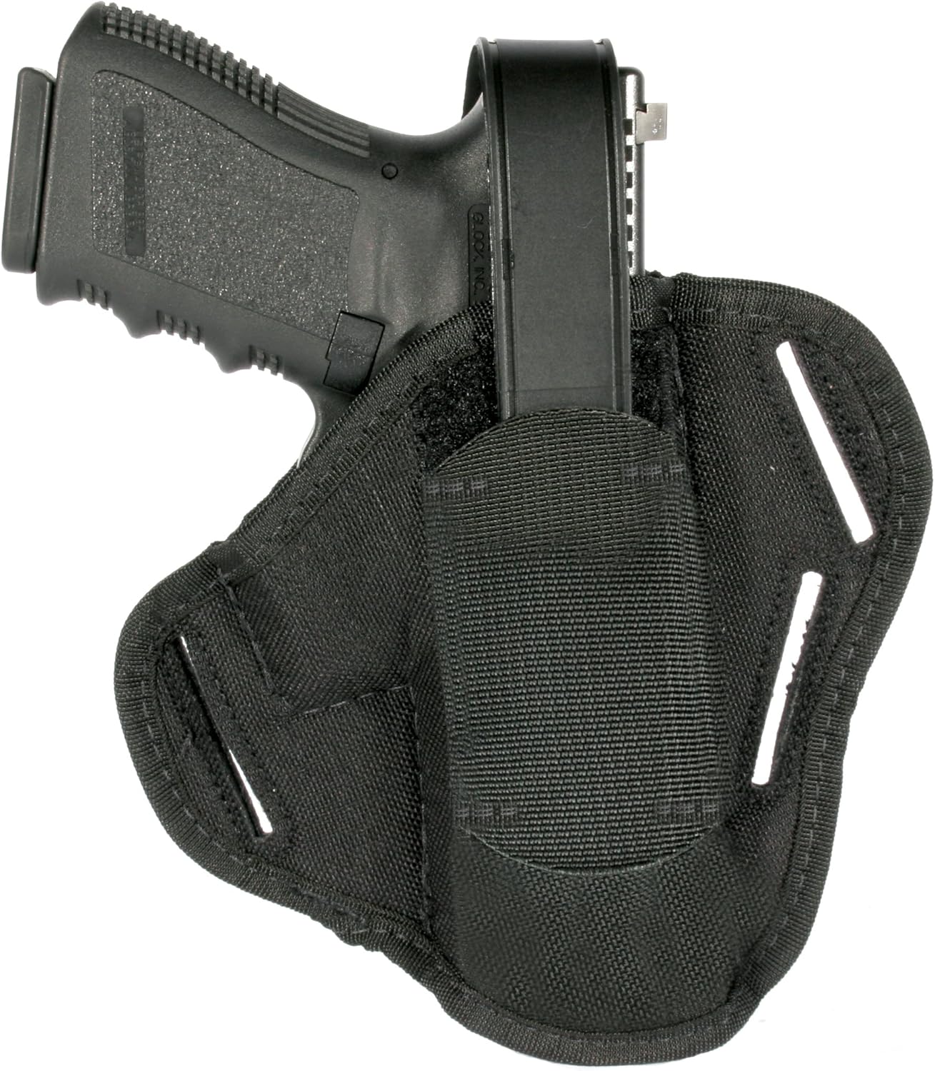 Blackhawk 3-Slot Ambidextrous Black Pancake Holster