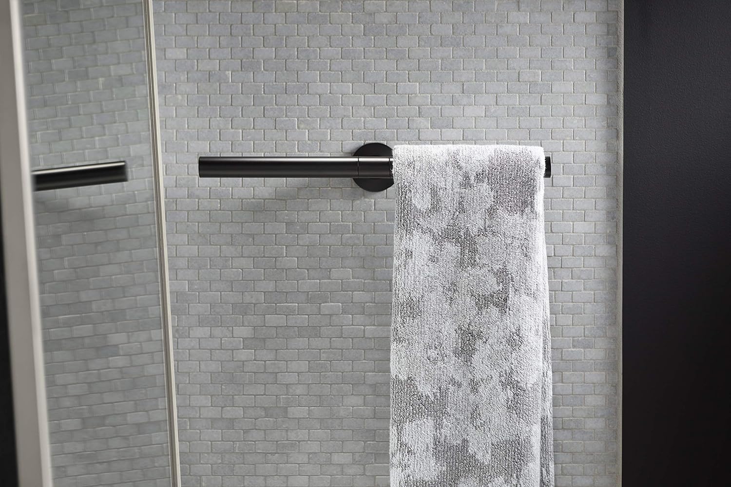 Kohler K-78379-BL Components-Towel Bars, Matte Black - - 