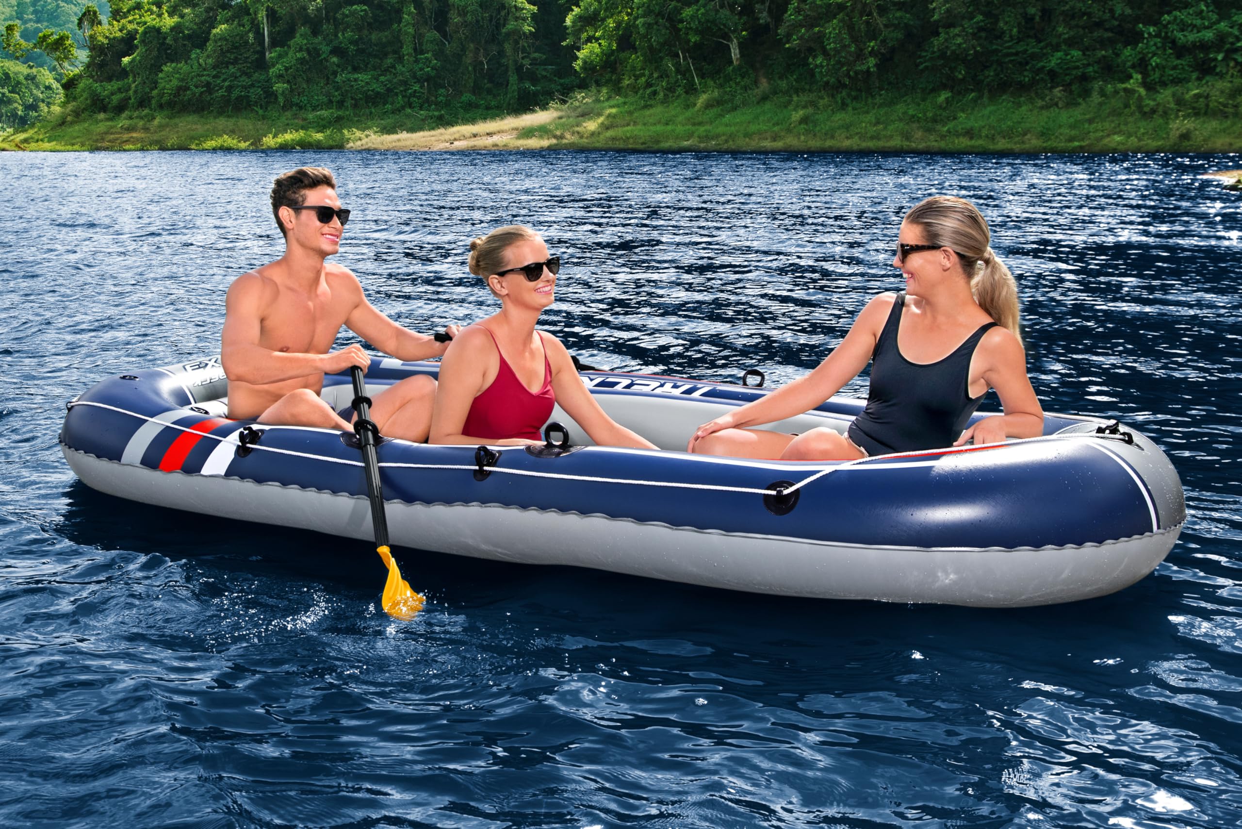 Bestway 61110-6 Gommone gonfiabile Treck, 3 persone