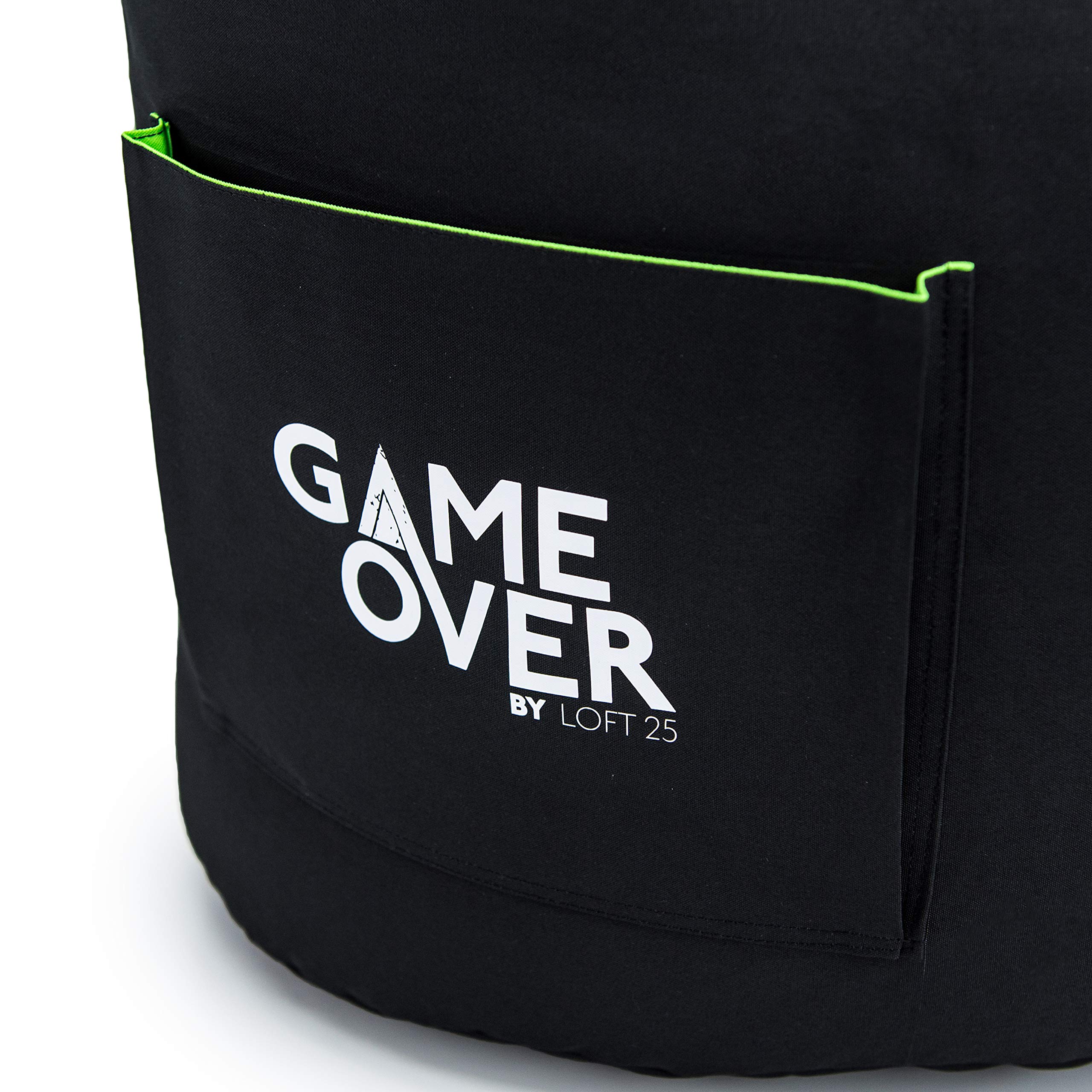 Game Over Tabouret De Pied De Sac De Haricots De Jeu | Repose-Pieds