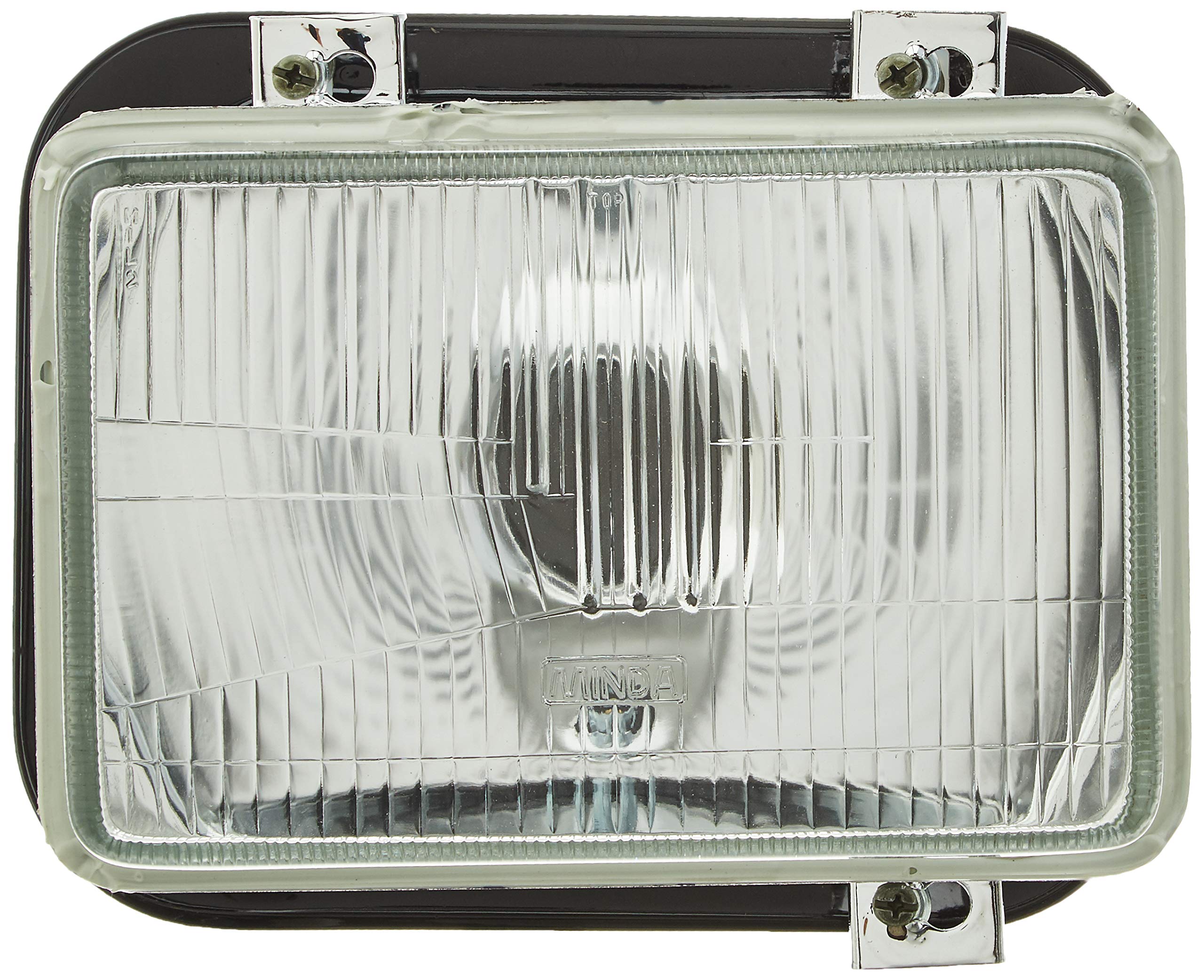 UNO Minda HL-5547AM Head Light Assembly with Rim P43T - Right for Mahindra Bolero (Old Model)