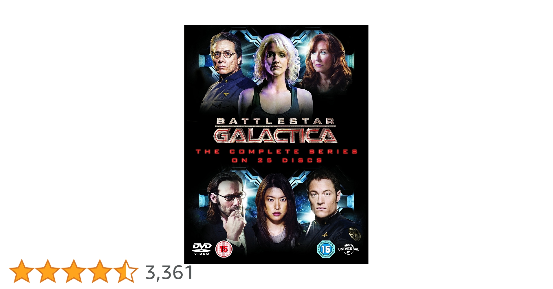 Battlestar Galactica: Complete : Amazon.com.au: Movies & TV