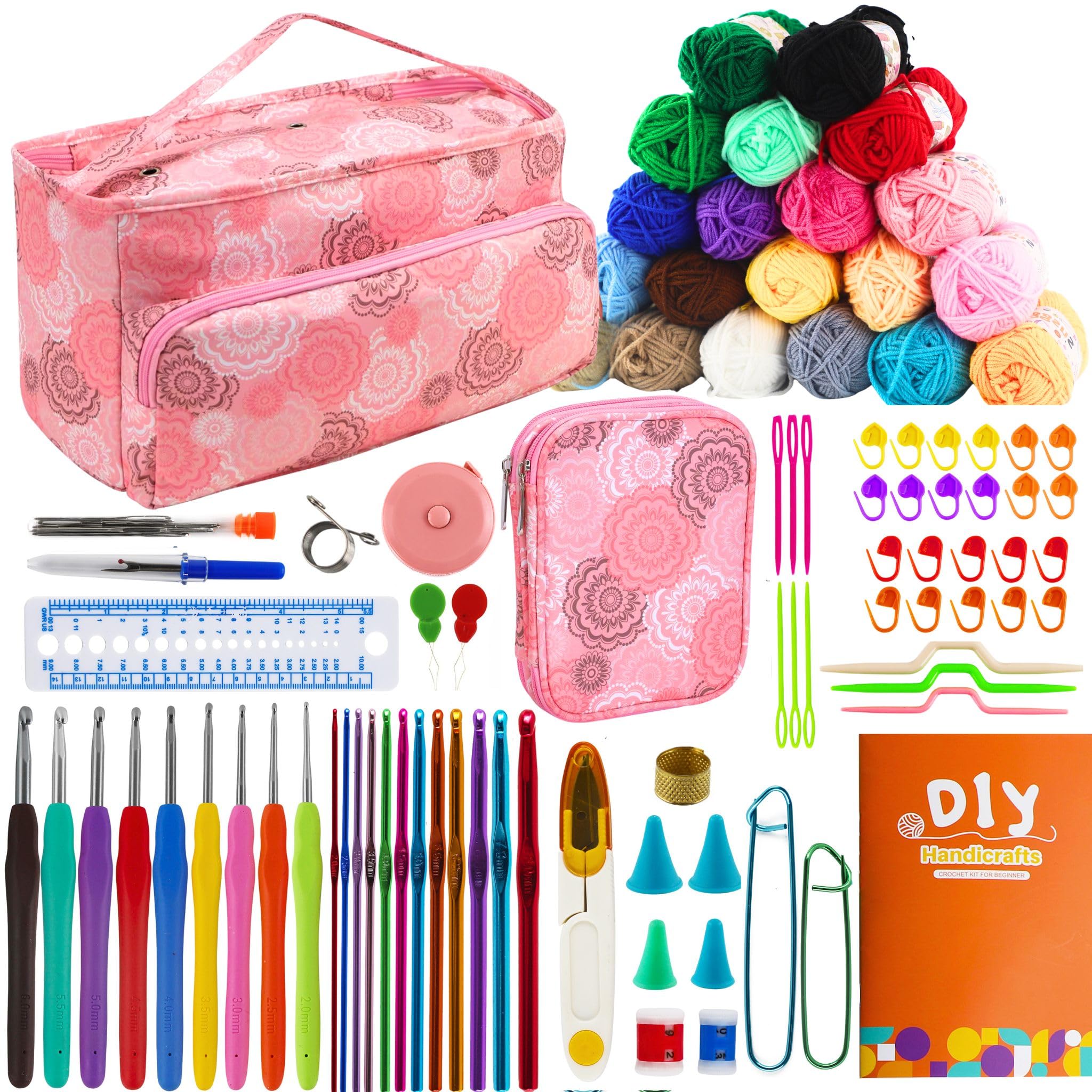 Kit all'uncinetto Amigurumi per principianti, adulti e bambini. Impara
