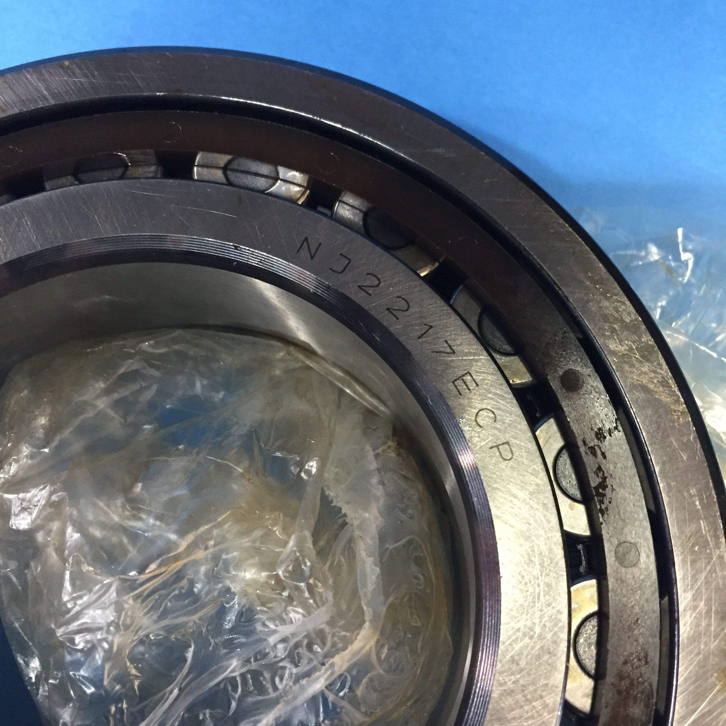 SKF NJ 2217 ECP Roulement à rouleaux radial cylindrique en acier 85 ID