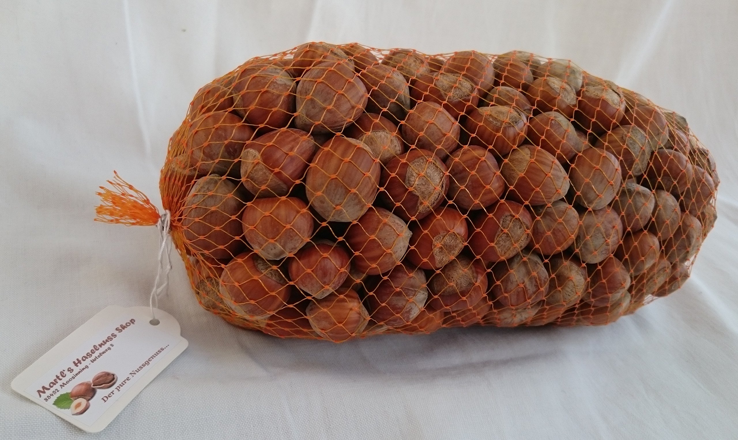 Haselnüsse Premium XL - Aus Deutschland! - Nüsse in der Schale - 5Kg
