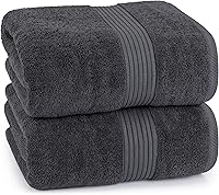 Vista 30 de Toalla de baño de lujo 700 GSM T (35 x 70 pulgadas) de Utopia Towels Gris