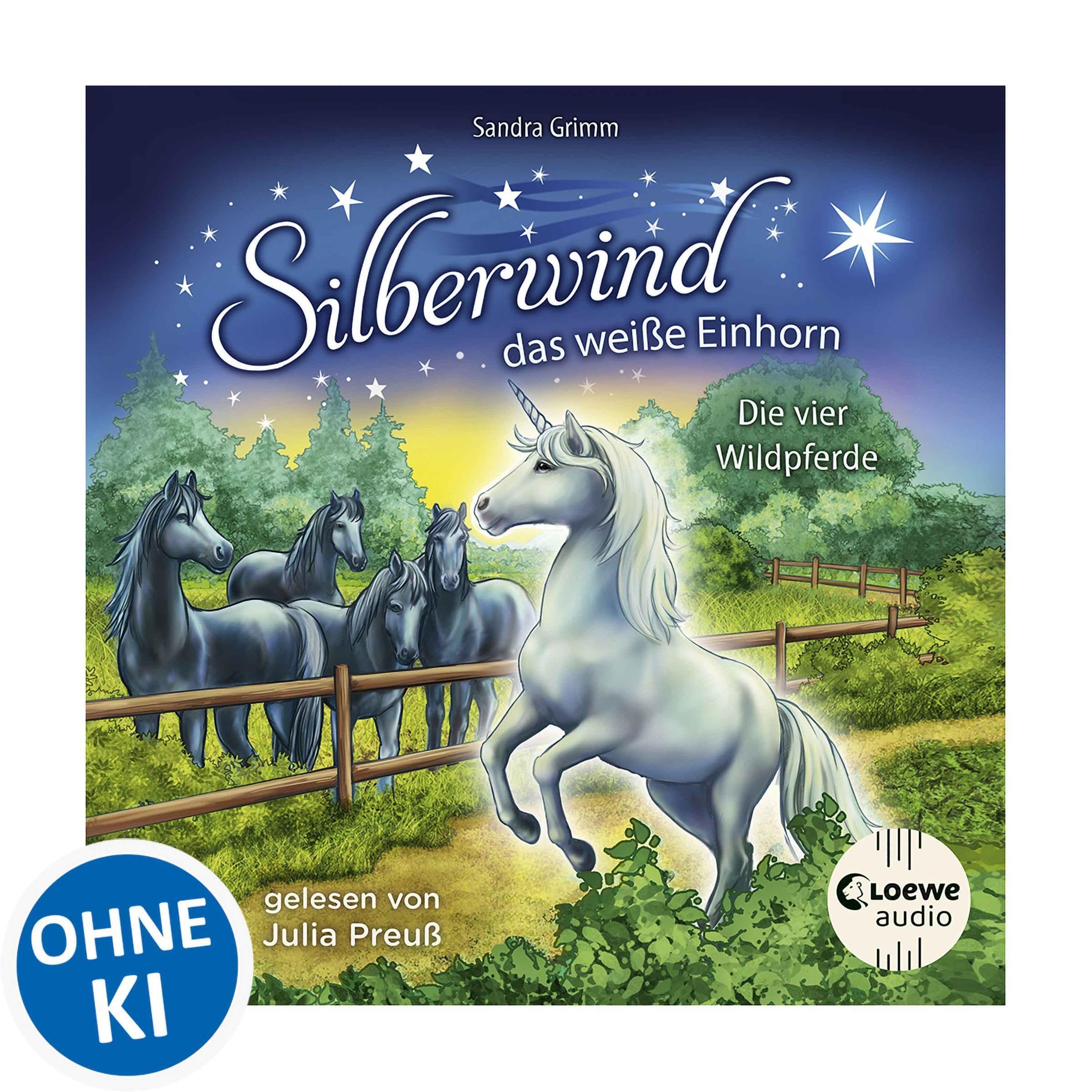 Cover art for Die vier Wildpferde