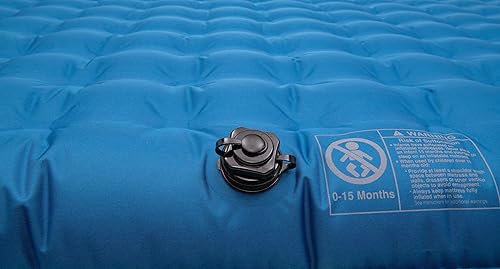 Miniatura 5 de ALPS Mountaineering Cama de aire Vertex, colchón inflable individual o queen, bomba versátil incluida