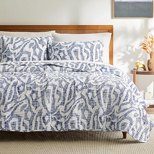Southshore Fine Living, Inc. Khari - Juego de ropa de cama de 3 piezas con edredón tamaño matrimonialQueen y 2 fundas a juego, estilo tapiz impreso