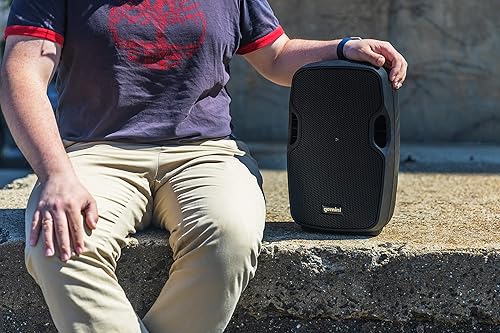 Miniatura 2 de Gemini Sound AS-08TOGO: Altavoz inalámbrico activo de 500 W con woofer de 8" - Batería de larga duración, Bluetooth, portátil para viajes y karaoke