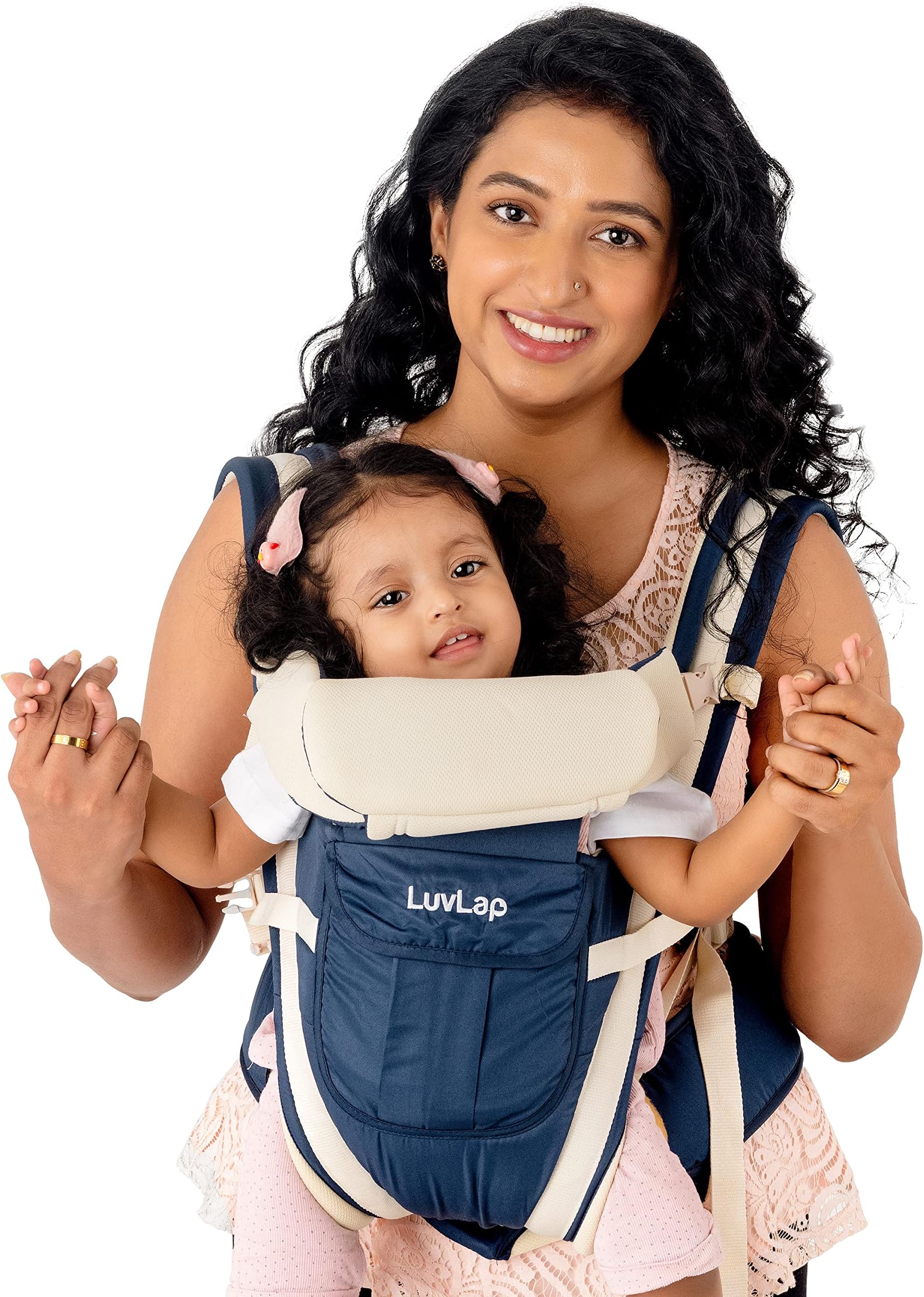 Luvlap Elegant Baby Carrier - Dark Blue