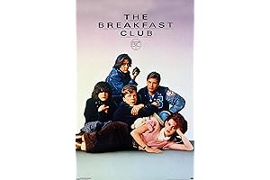 Trendy Premium Print: "The Breakfast Club" Movie Poster (24"x36") Wall Art