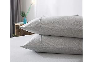 Luxurious Jersey Pillowcase Set - Restful Nights and Refreshing Mornings