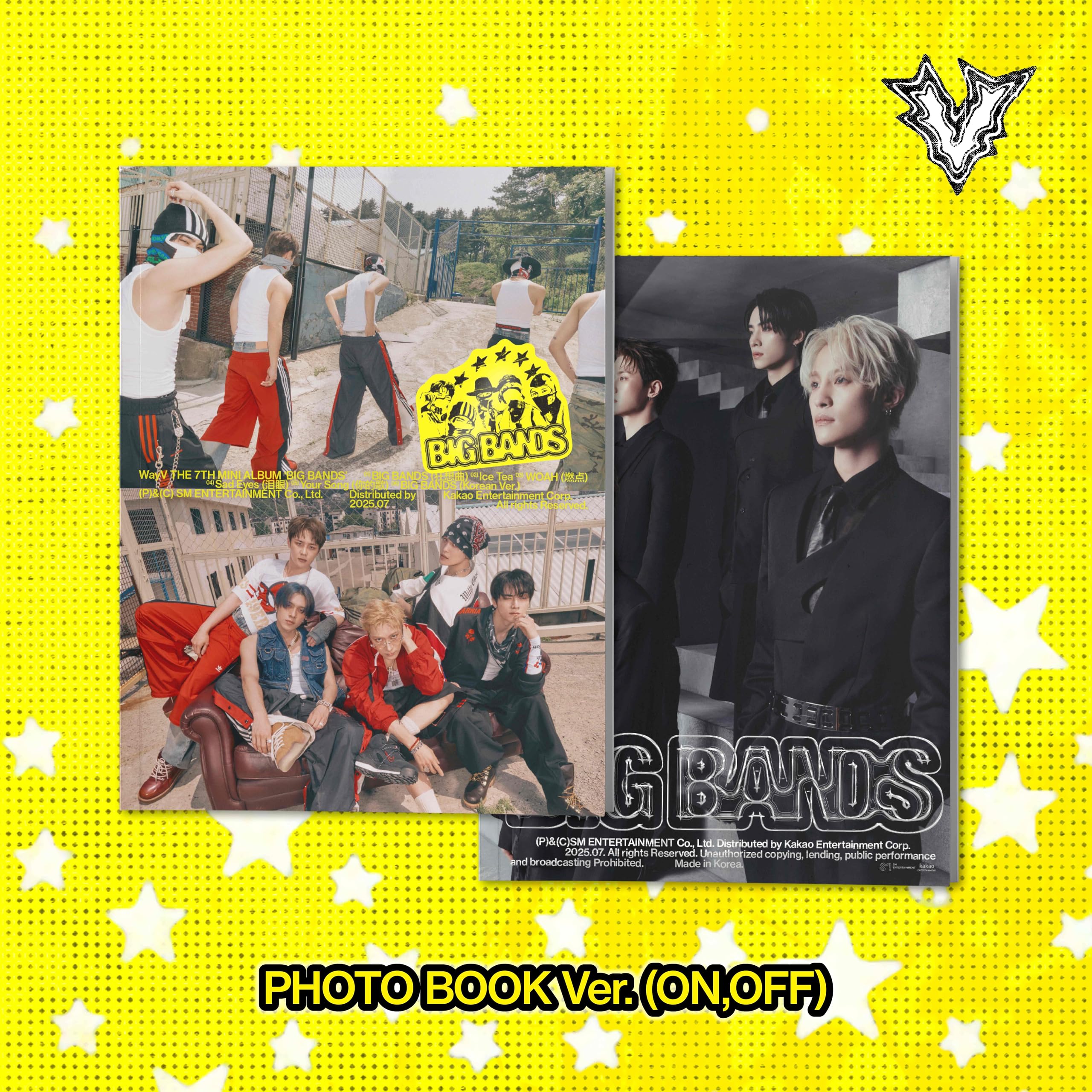 Amazon.co.jp: 【ランダム】WayV 7th Mini Album [BIG BANDS