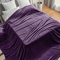 Vista 172 de BEDELITE Fleece Blanket White Throw Blanket for Couch & Bed, Luxury Plush Cozy Fuzzy Blanket 50" x 60", Super Soft Warm Lightweight Throw Blanket