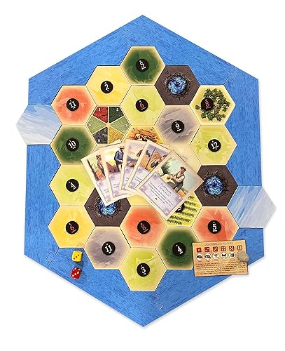 Miniatura 4 de Professions Victory Point Cards, Bricklayer, Stonemason, Farmer, Shepherd, Lumberjack, compatible with Catan's Settlers of Catan 5th Edition,