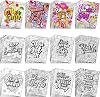 Geyoga 48 Pcs Mandala Coloring Cardstock for Adult Bulk Mandala Patterns Coloring Posters Cards 11 x 8.26 Inspirational Positive Stress Relieving Activity for Kids Craft