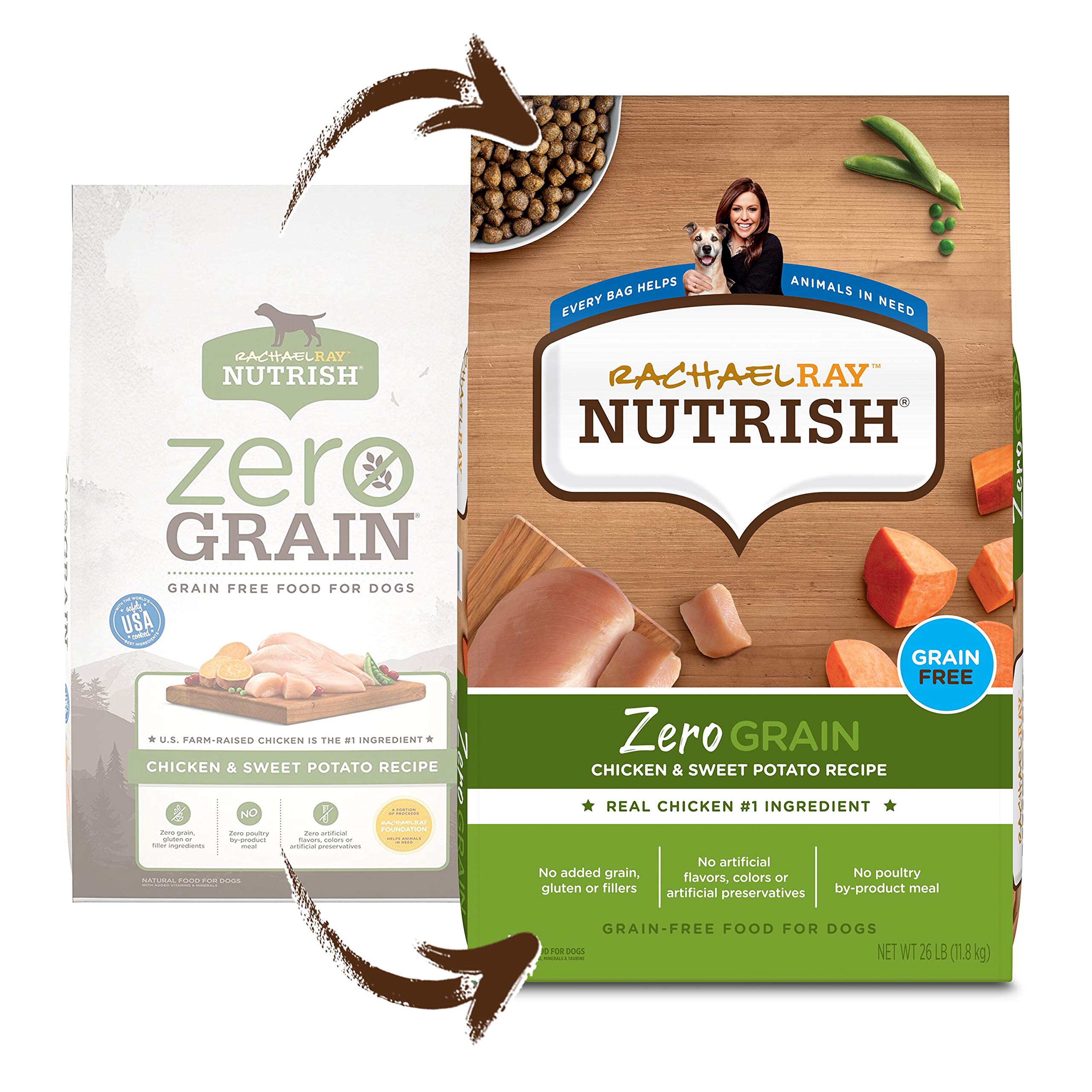 Walmart Rachael Ray Nutrish Zero Grain Turkey And Potato Dry Dog - Main Image