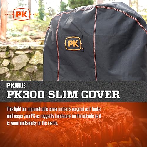 Miniatura 8 de PK Grills PK360 - Cubierta para parrilla y accesorios para barbacoa, impermeable, se adapta a parrilla y ahumador PK 360, color negro