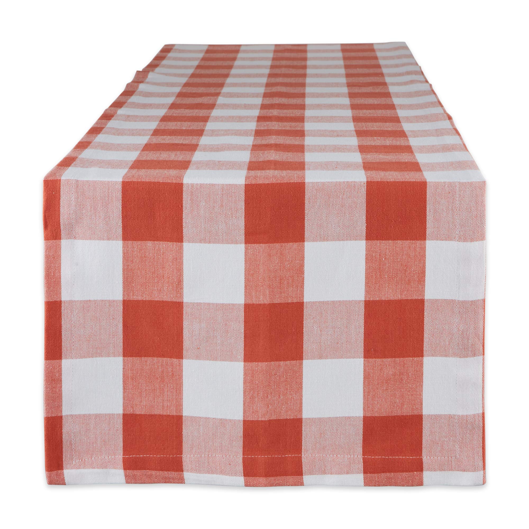 DII Classic Tabletop, Cotton, Vintage Red, Table Runner, 14x108