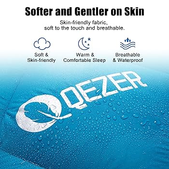 Amazon.co.jp: QEZER ダウン寝袋 大人用 ティーン向け 10~15.6