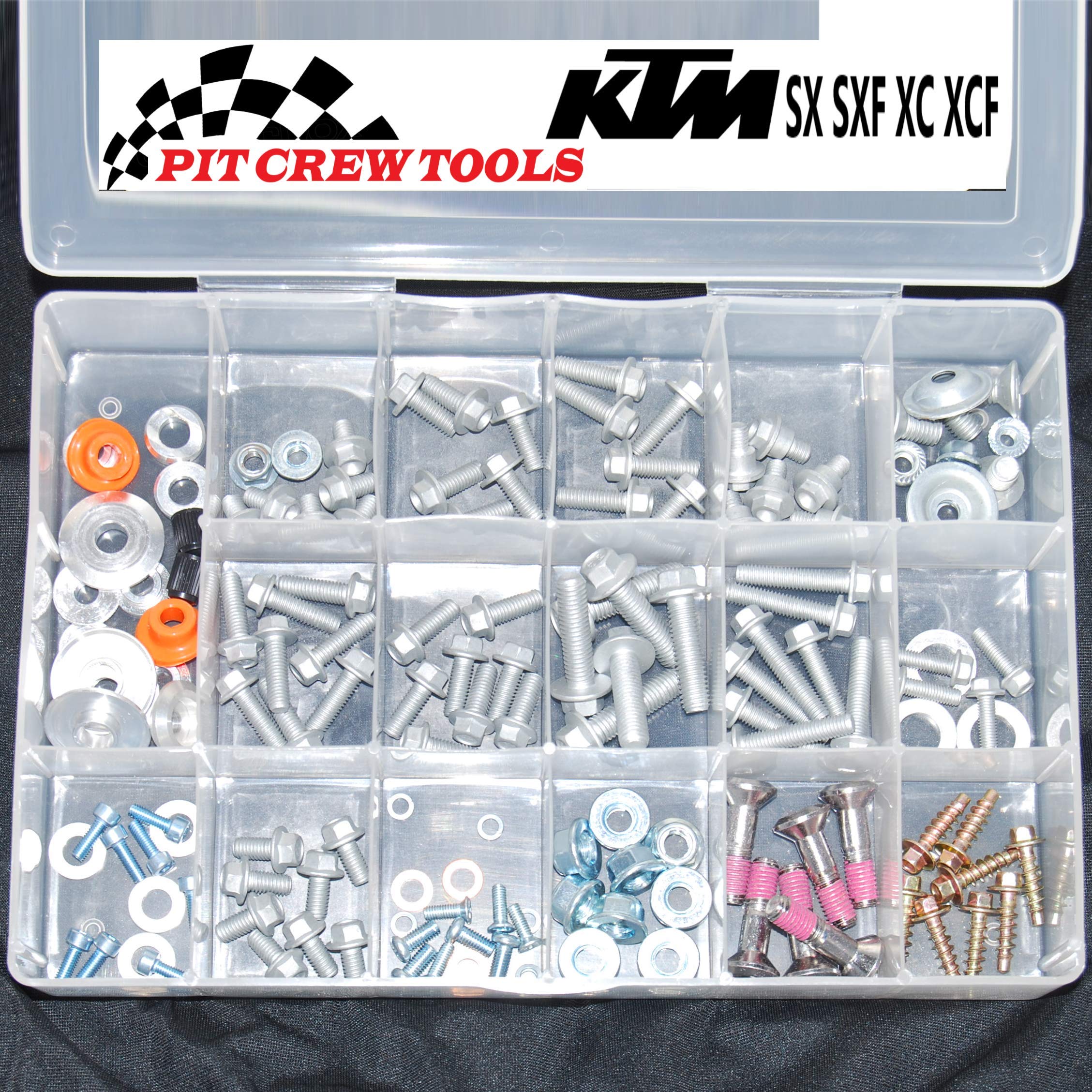 Pit Crew Tools Bolt Kit 142 Pieces for KTM : Amazon.ca: Automotive