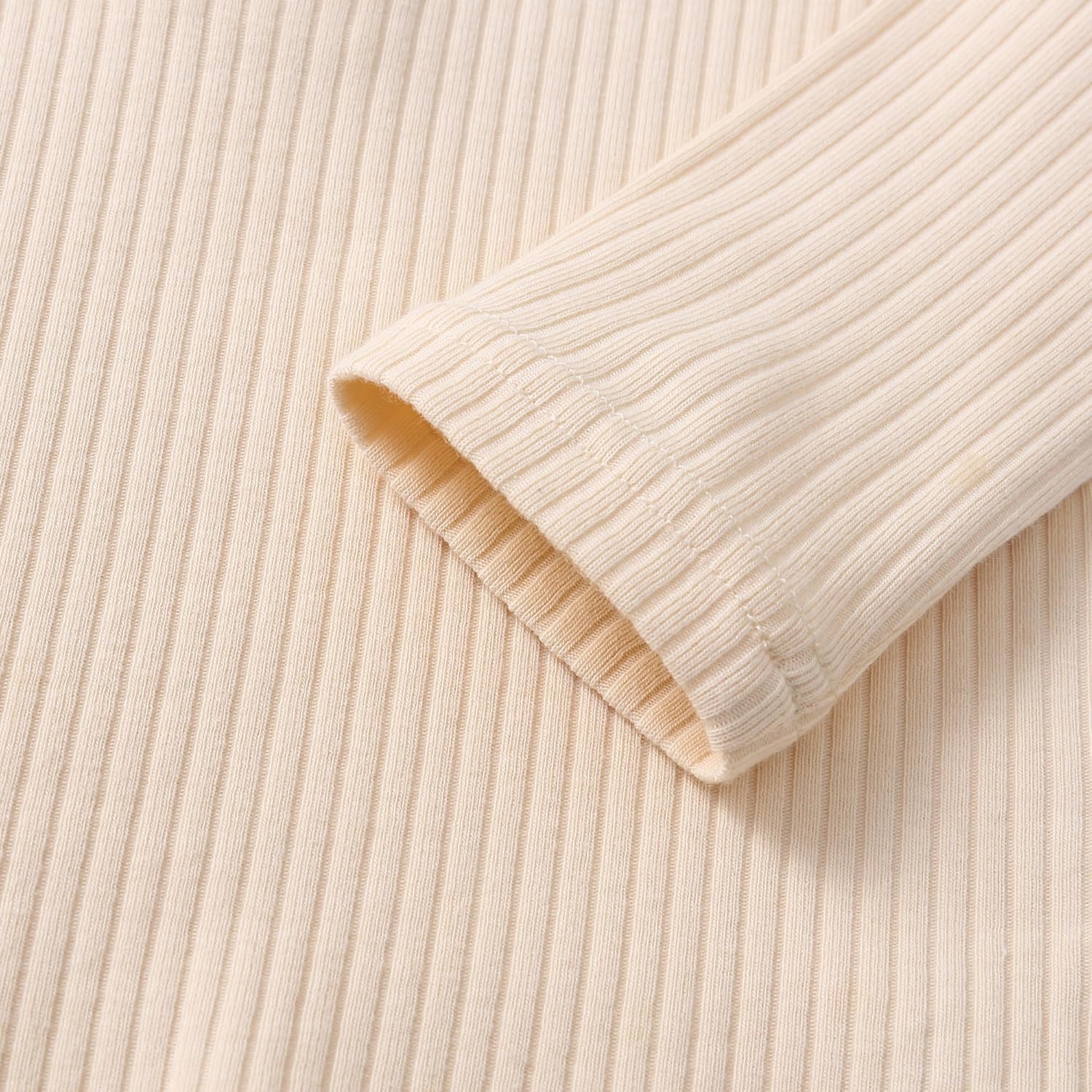 Toddler Henley Long Sleeve Shirts Organic Cotton Ribbed T-Shirt Boy Fall Clothes Basic Tees Tops 18 Months-4T - Image 6