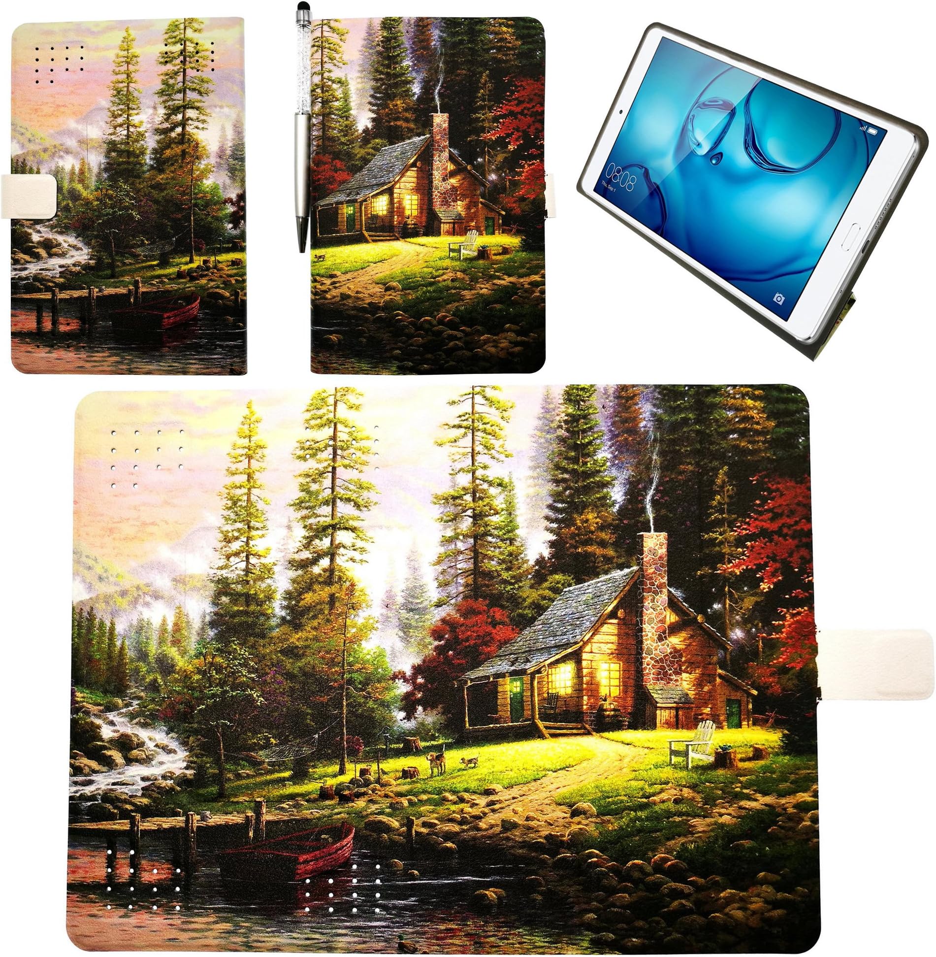 Tablet Cover Case for Archos 97 Carbon Case HOME