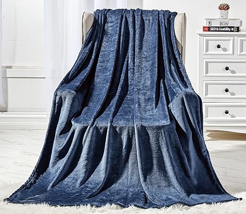 Elegant Comfort Manta ligera estampada para todas las estaciones, ultrasuave, acogedora y afelpada, manta decorativa, perfecta para descansar, 50 x