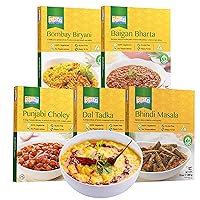 Vista 15 de Ashoka Meals 1932, kit de comida para calentar y comer, favoritos de los clientes, certificado Kosher, paquete variado a base de plantas, comida