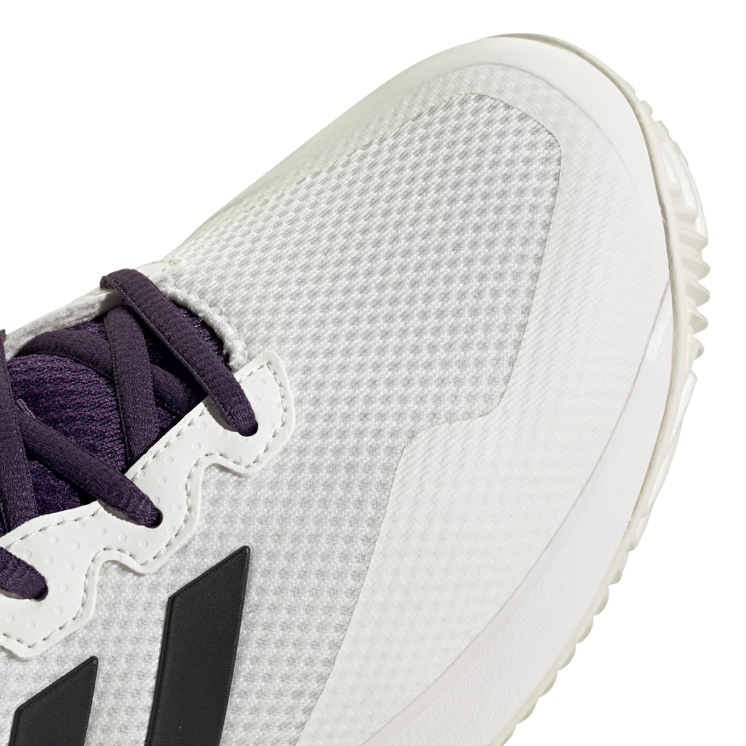 adidas Mężczyźni Gamecourt 2.0 Tennis Shoes, core white/core black/aurora plum, 46 EU