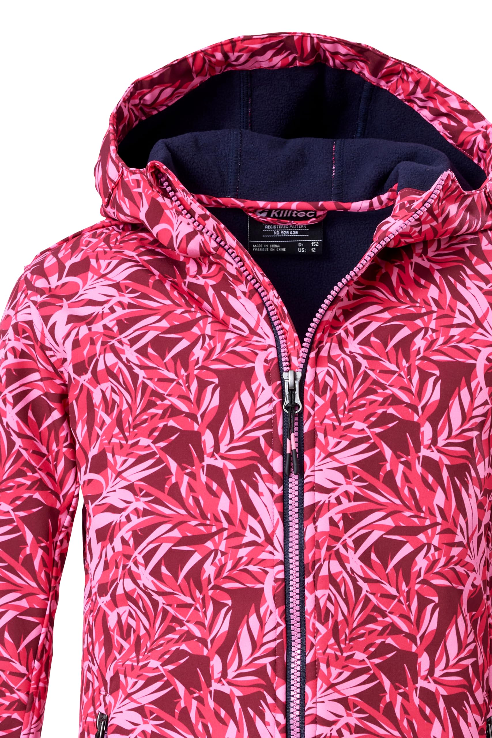 killtec Mädchen Softshelljacke mit Kapuze