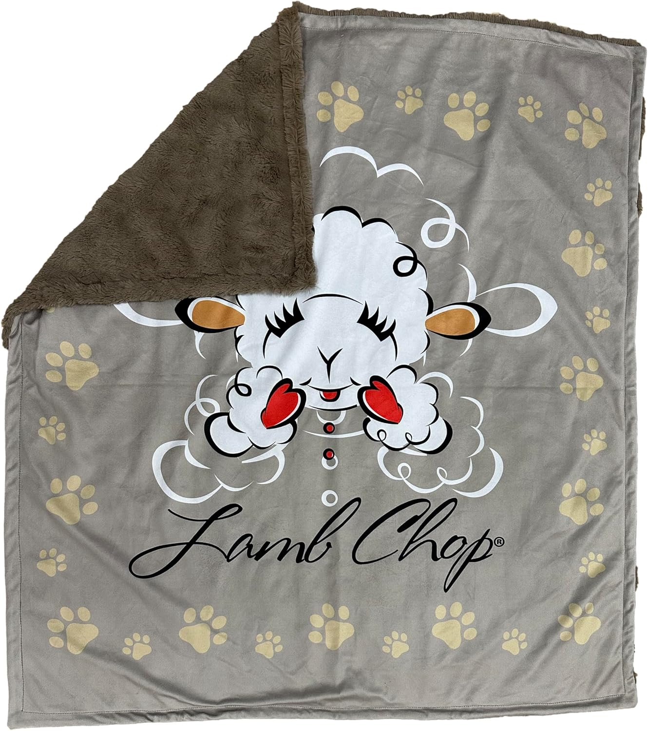 review Multipet Lamb Chop Blanket, Dog Blanket Fluffy Fleece Premium Soft Pet Throw, Snuggle Up Your Pup in Cozy Comfort, 36x36 Inches (Pack of 1)