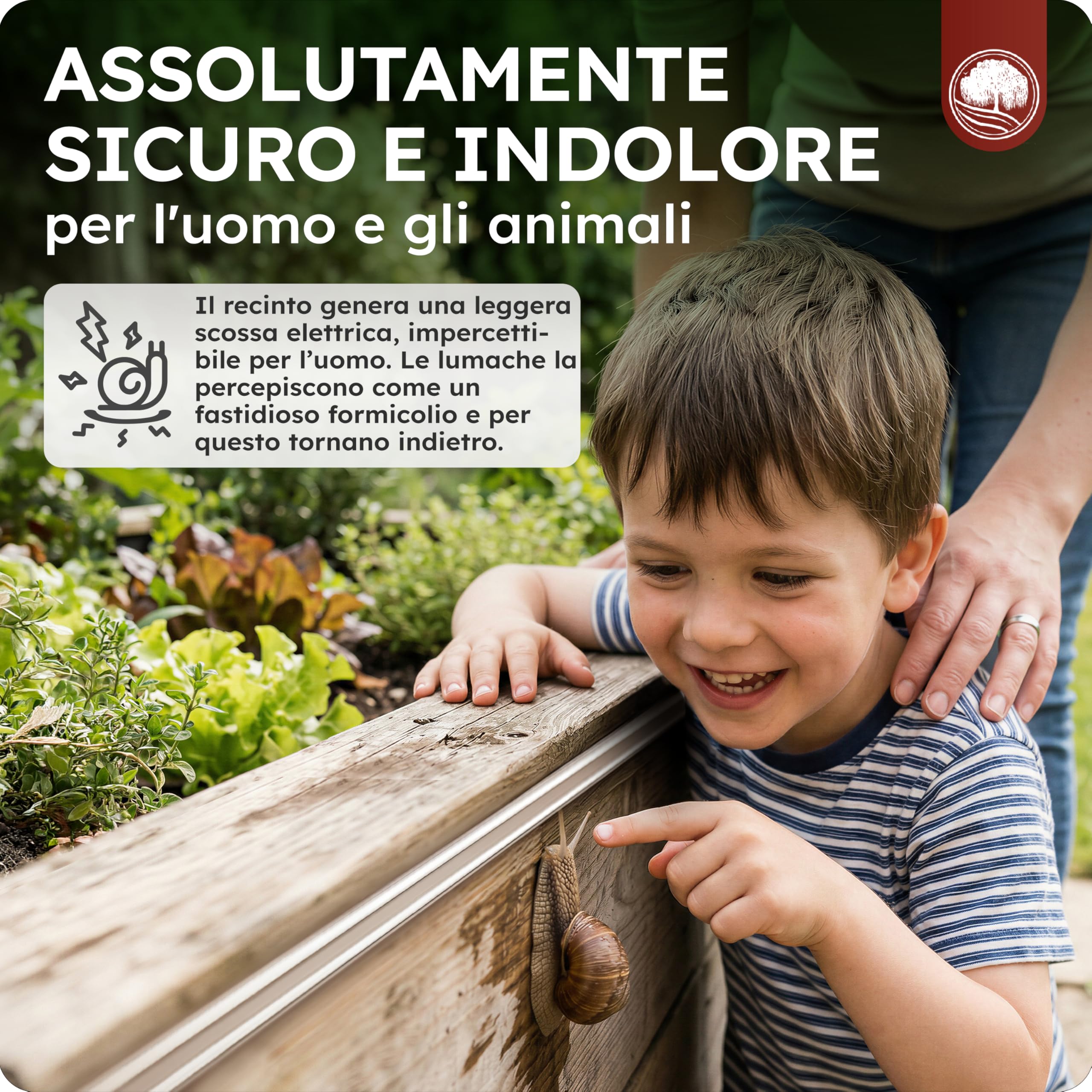 WEIDEBACH® Recinzione elettrica per lumache, set completo da 10 m, protezione contro lumache, aiuole rialzate, recinti per lumache, barriera per lumache, nastro in rame, alternativa, snailstop, lunga