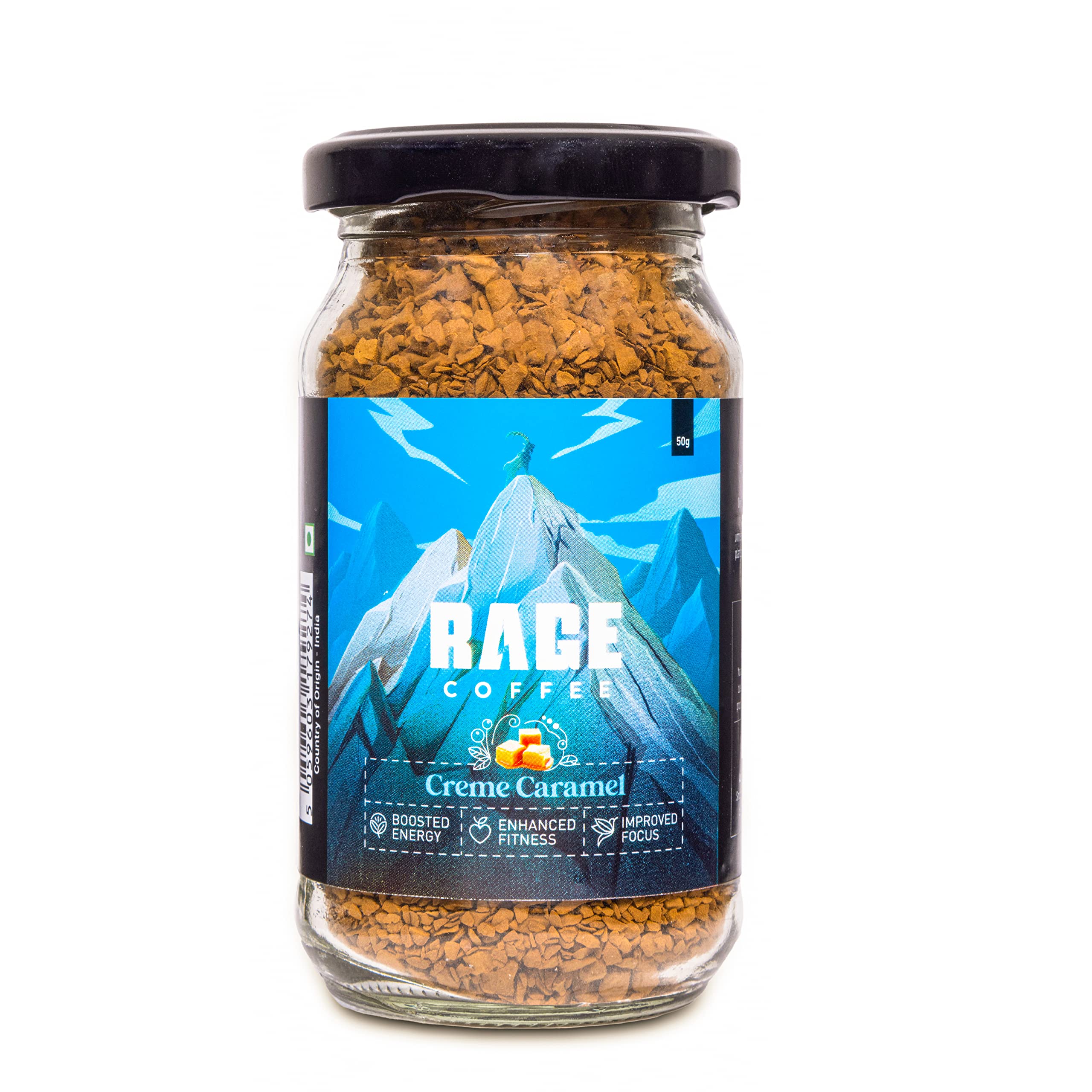 Buy RAGE COFFEE Creme Caramel Flavored Instant Coffee Powder for both