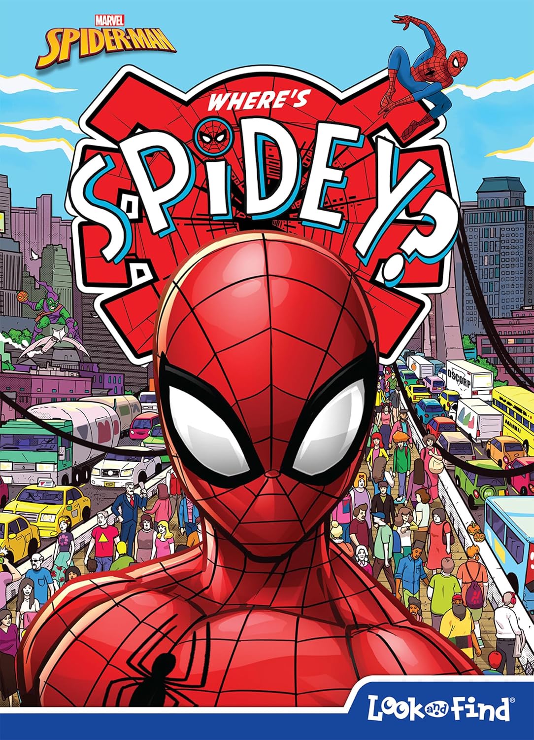 Marvel Spider-man – Where’s Spidey? Look and Find Activity Book – PI Kids Marvel Spider-man – Where’s Spidey? Look and Find Activity Book – PI Kids