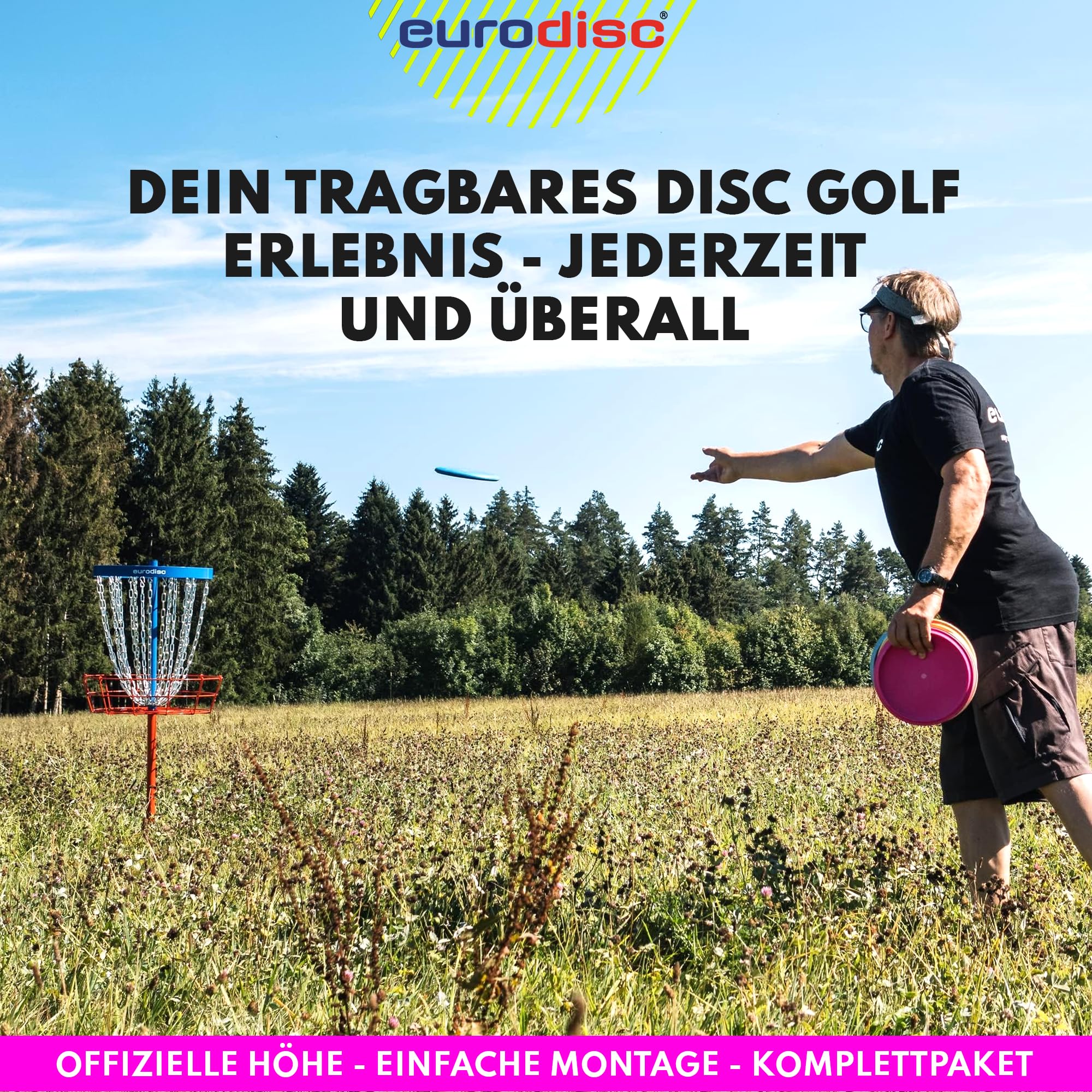 Eurodisc Discgolf start set high qual. – Freetime shop