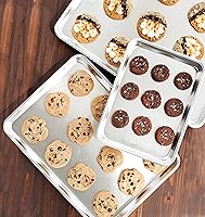 Vista 3 de Nordic Ware Baker's Delight Set de 3 piezas + molde comercial de aluminio natural Nordic Ware para muffins, 12 tazas
