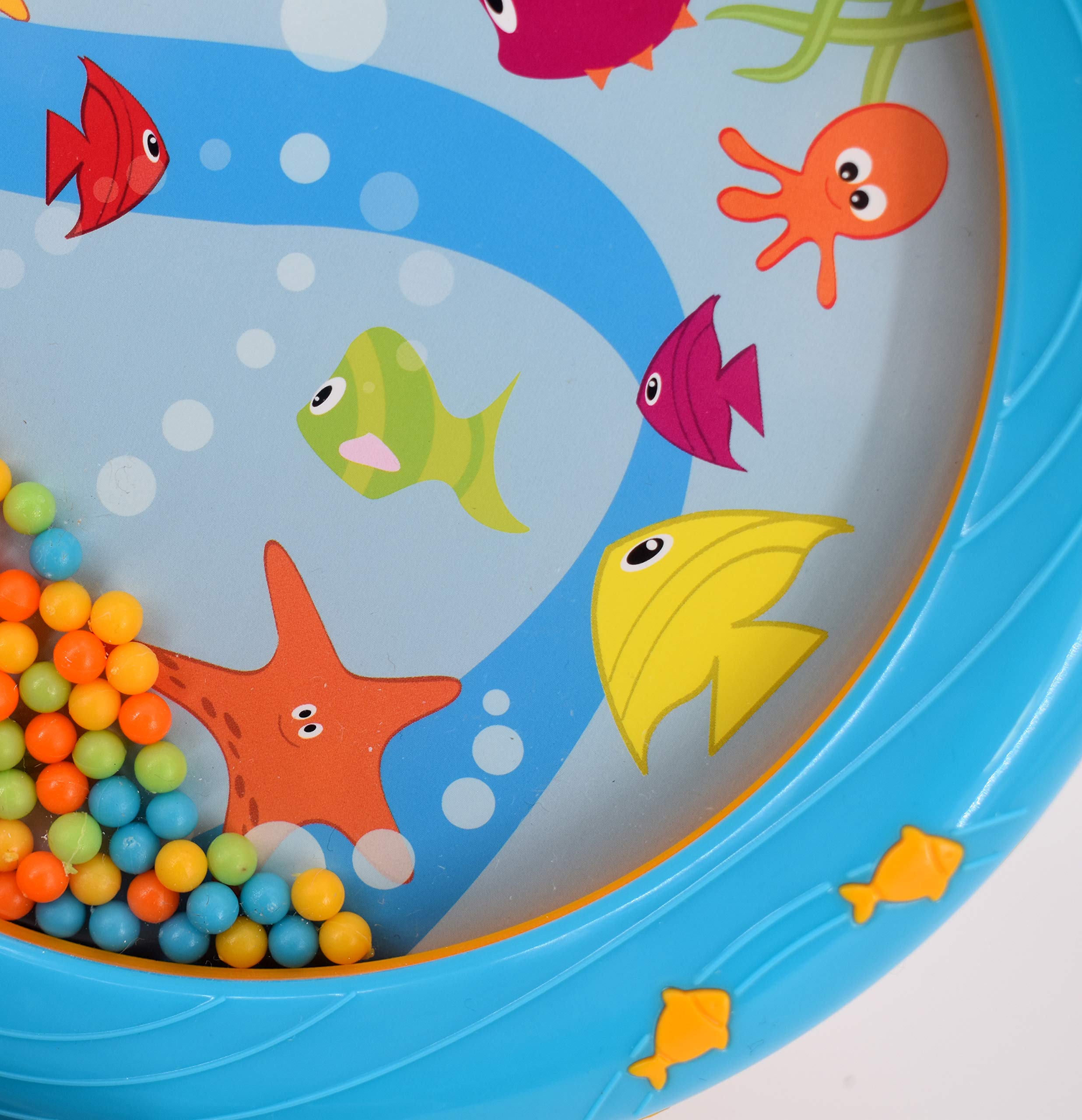Tambour à Percussion Marin Wave Pour Enfants - Instrument Éducatif Océan Animaux Poisson Hippocampe