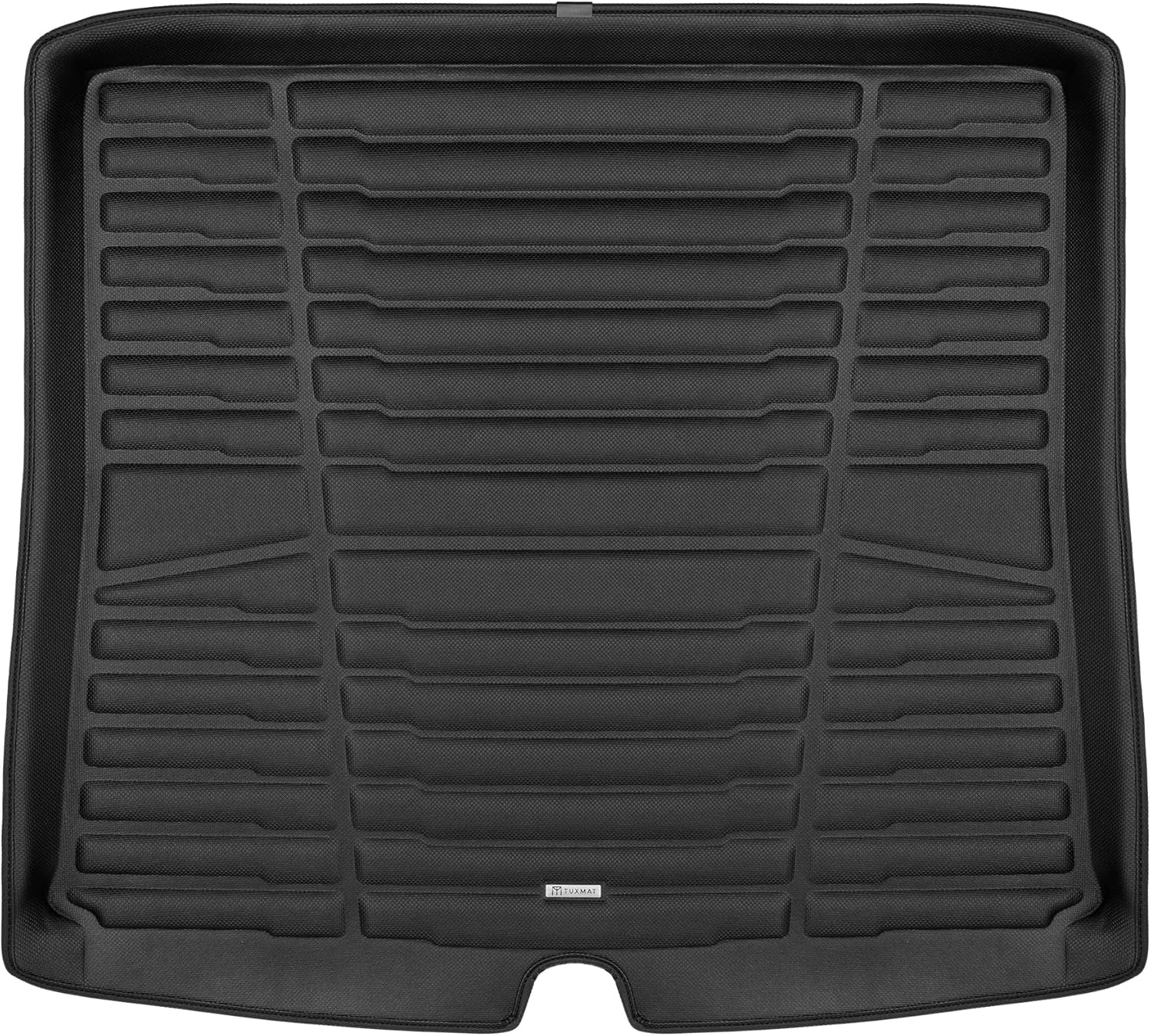 TuxMat for Volvo C40 Recharge Trunk Mats for 2022-2024 Models - Maximum Coverage, All Weather, Laser Measured