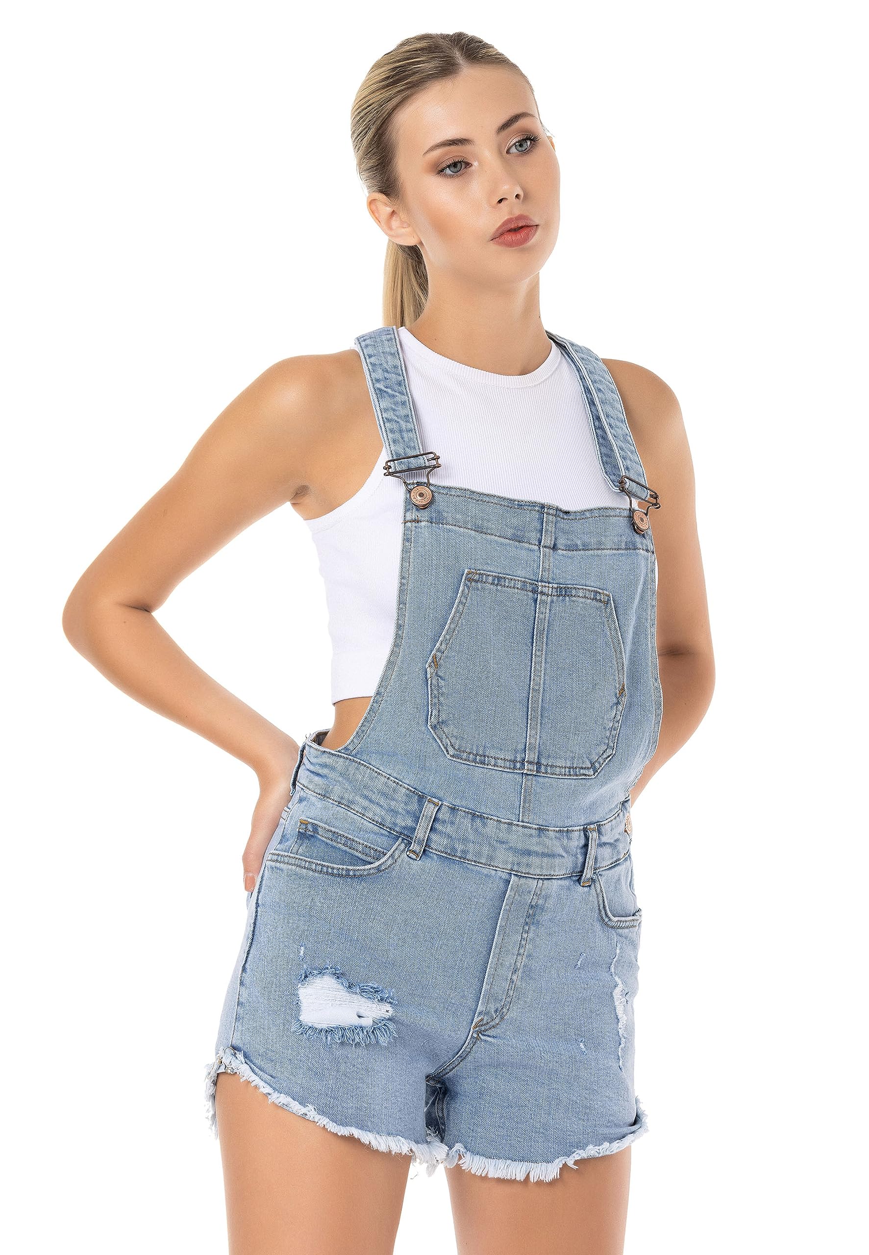 Redbridge Salopette en denim pour femme