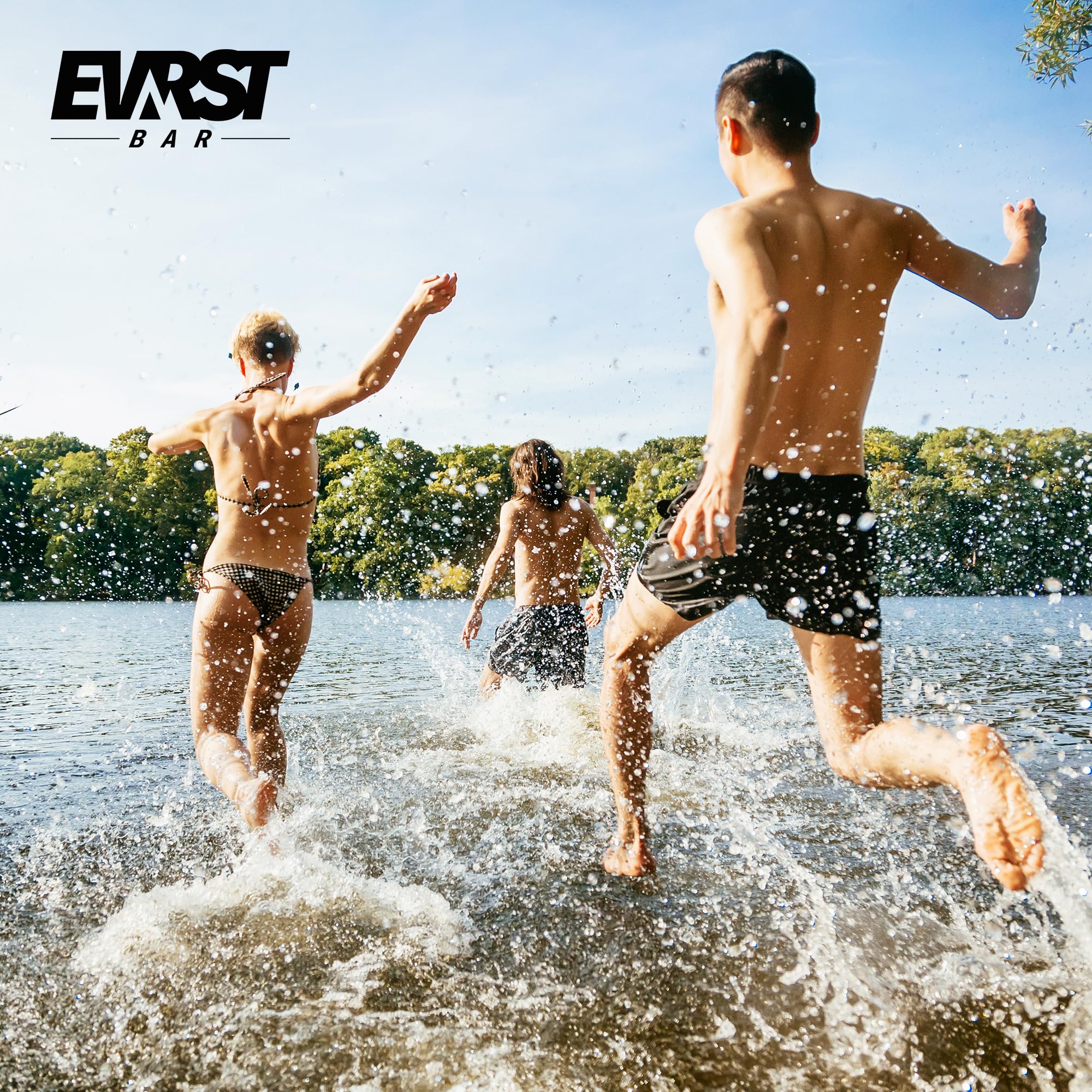 EVRST Nut Bar Caramel & Sea Salt | Nussriegel | 17% Protein | (15 Riegel x35g) | Vegan | Ballaststoffreich